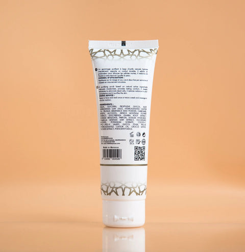 קרצוף פנים עם דבש טהור 125 מ"ל