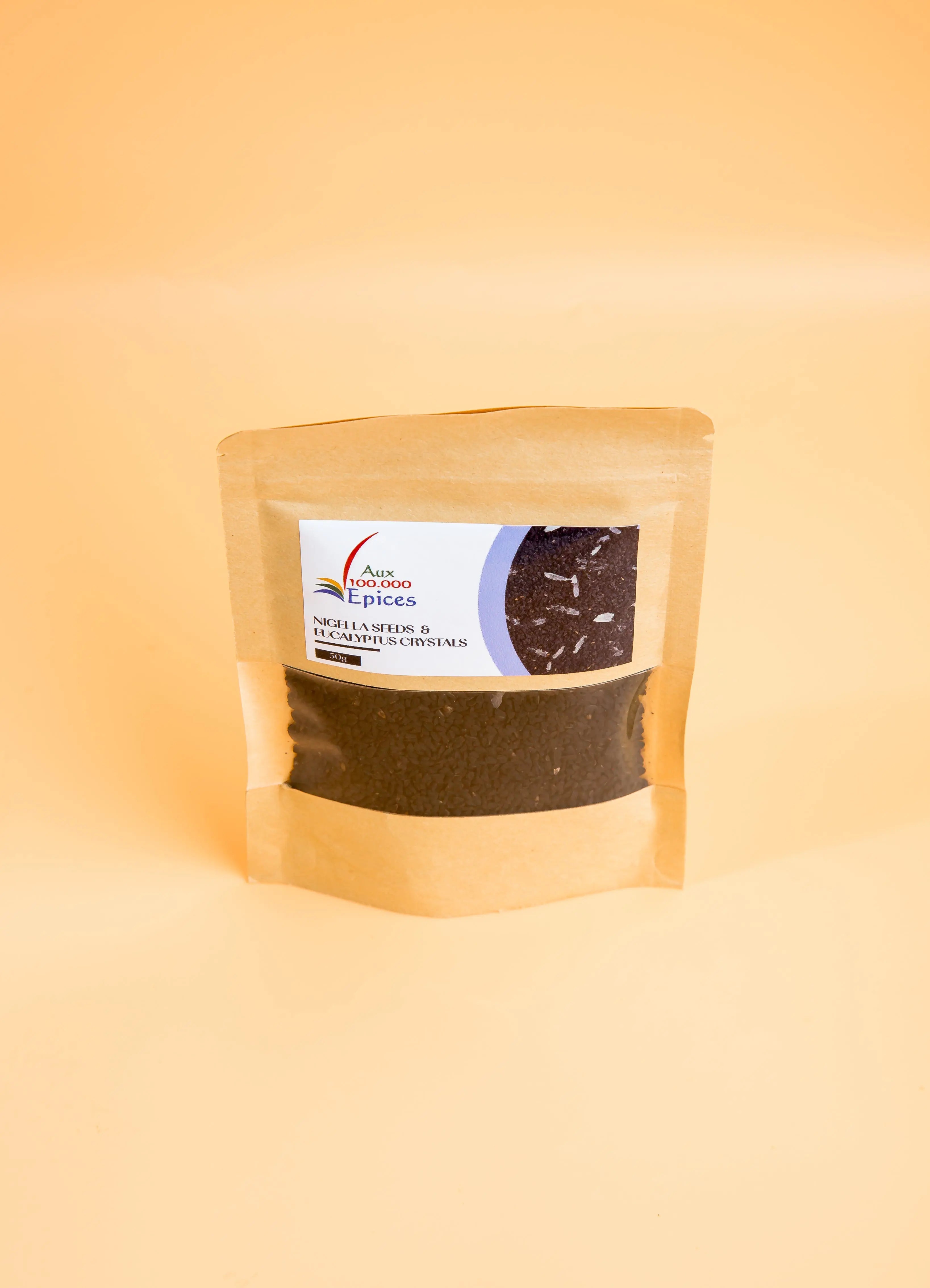 Graines de Nigelle &amp; Cristaux d'Eucalyptus 50g