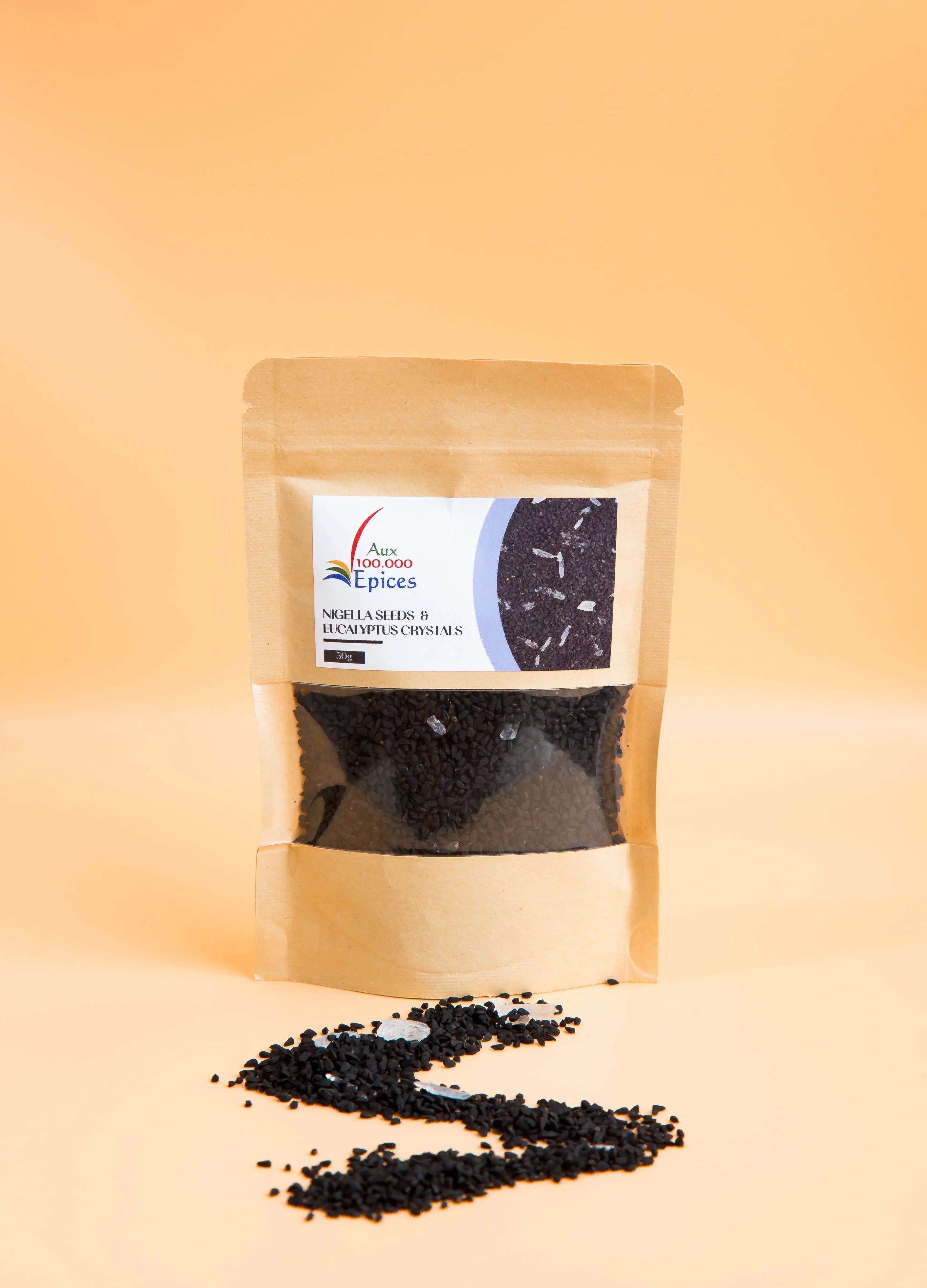 Graines de Nigelle &amp; Cristaux d'Eucalyptus 50g