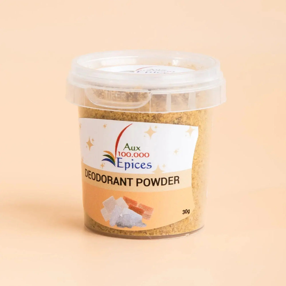 100% Natural Powder Deodorant – 30g To 100000 Spices