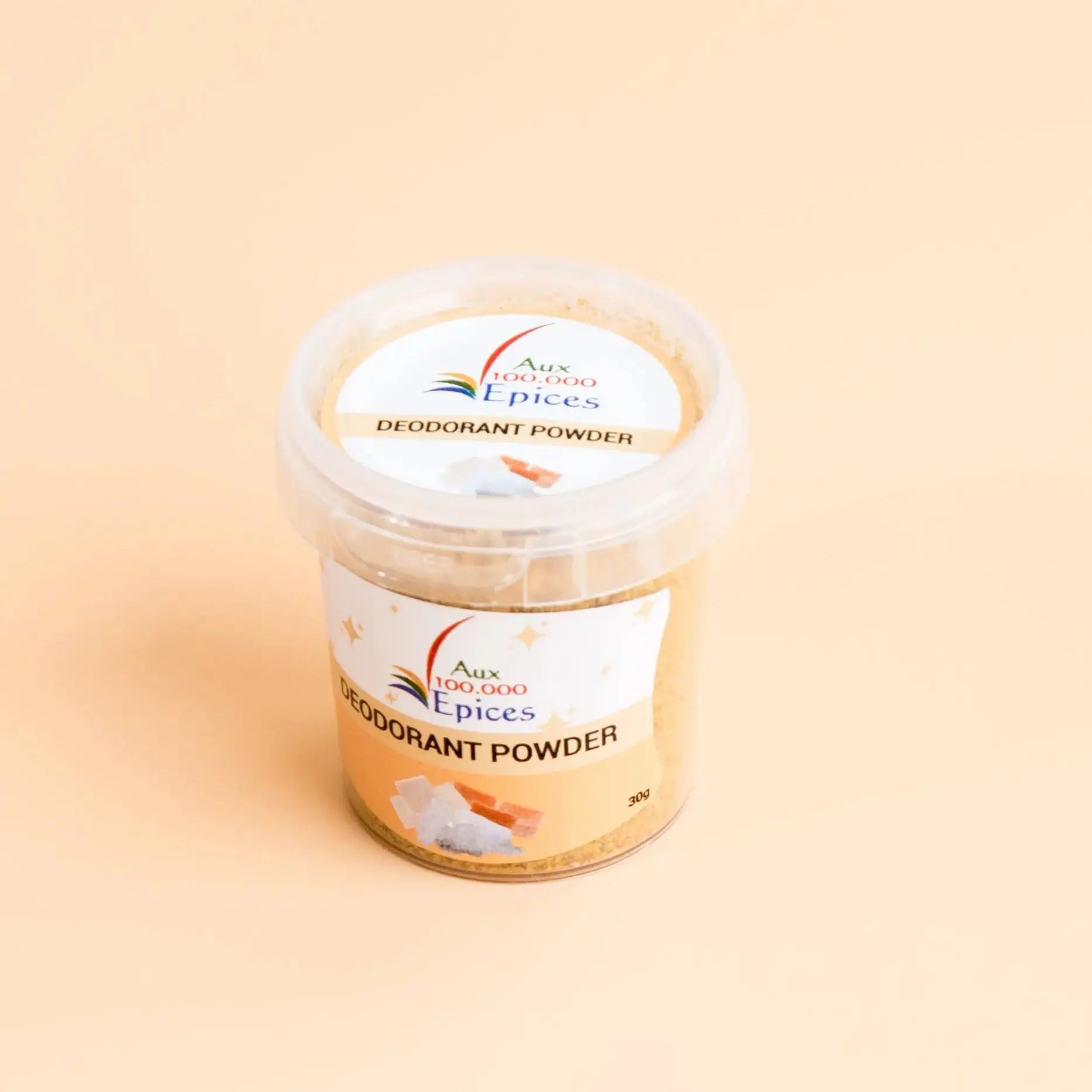 100% Natural Powder Deodorant – 30g To 100000 Spices