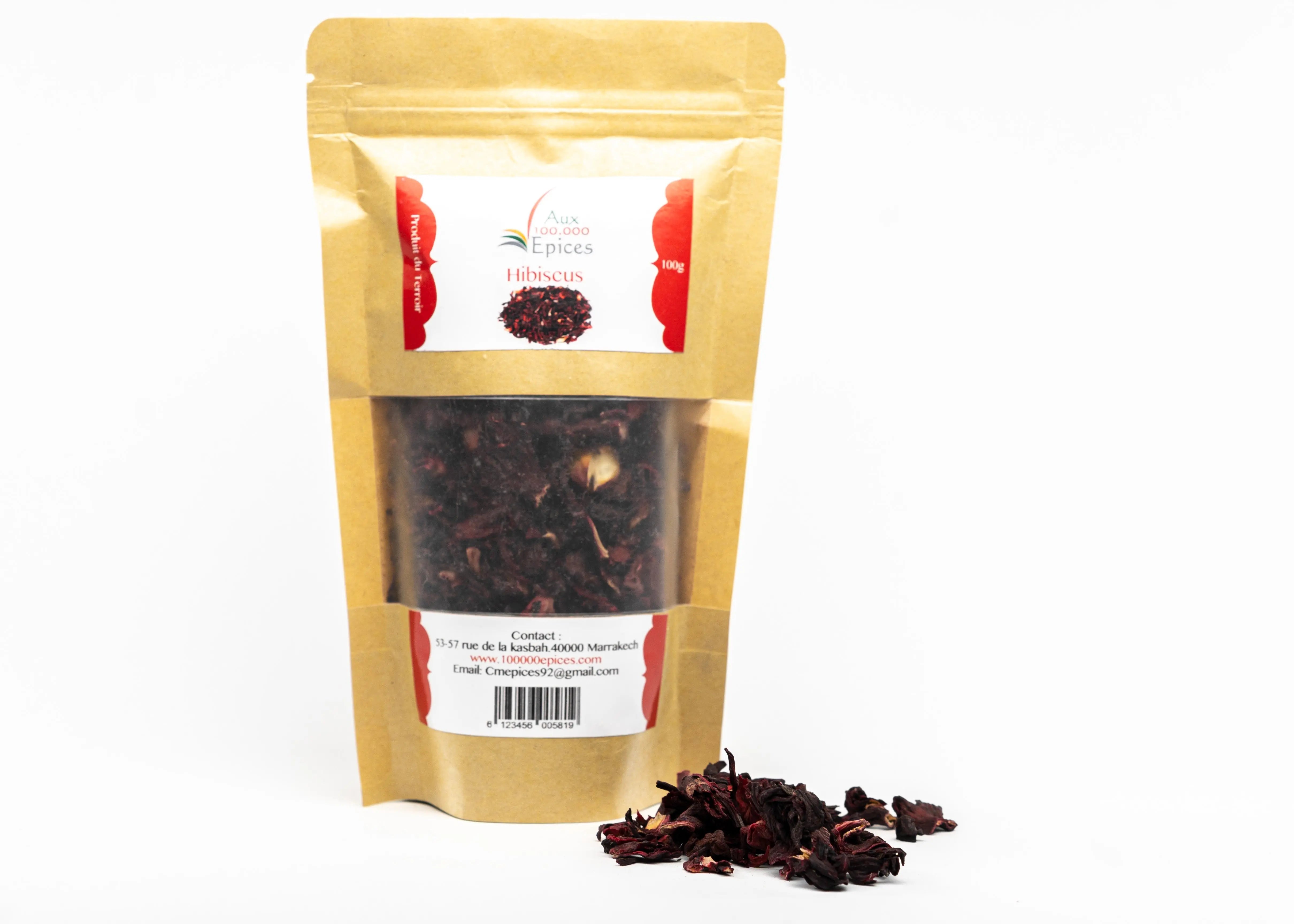 dried hibiscus flowers
